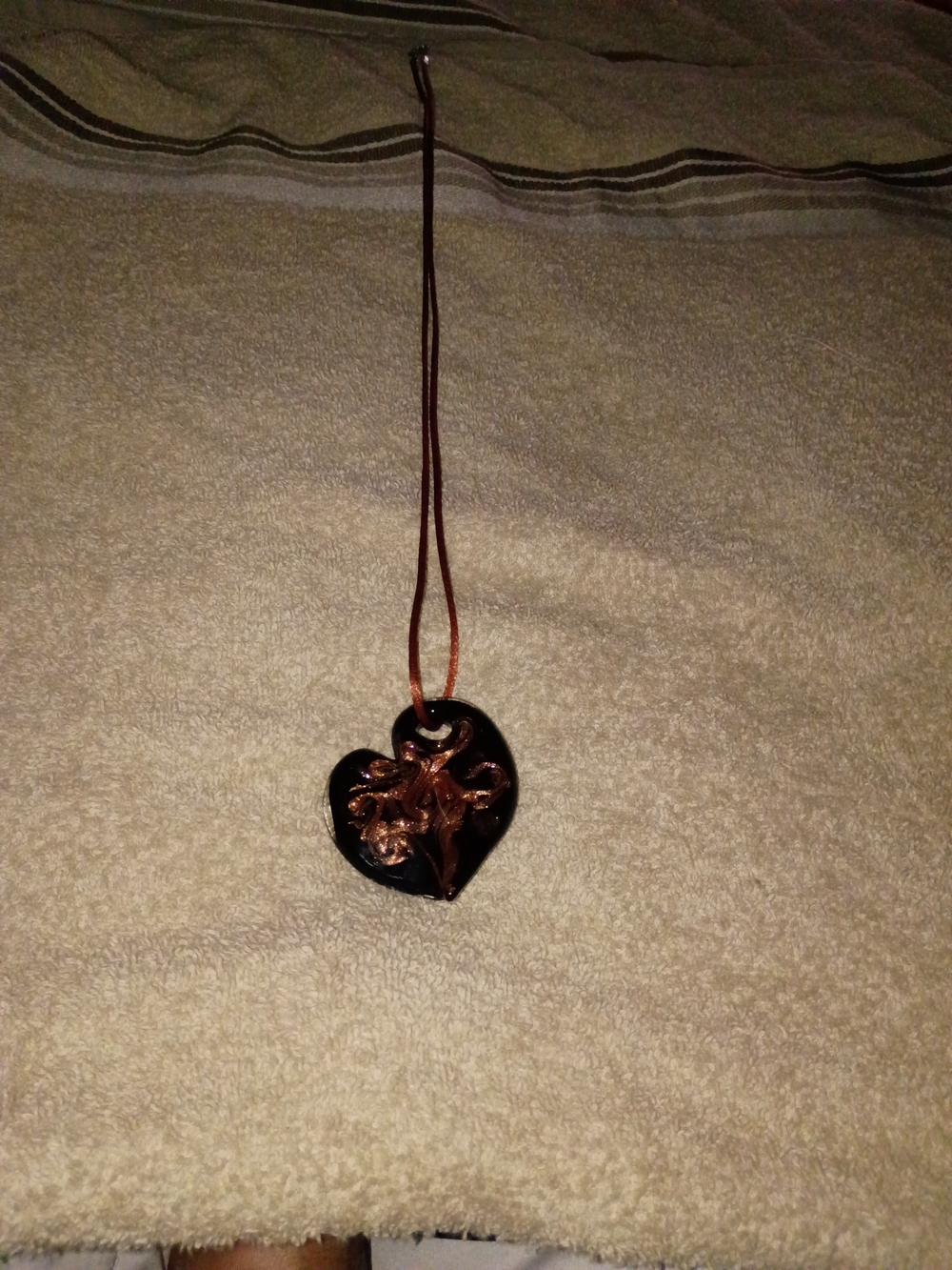 Murano Glass Tender Heart Necklace